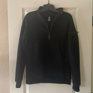 Black 1/4 zip